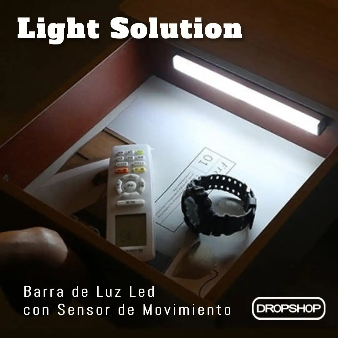 💚 Barra de Luz Led con Sensor de Movimiento 'Light Solution' ® [Envío Gratis] 🚛