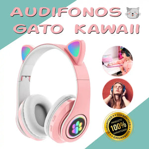 💚 AUDIFONOS 'GATO KAWAII' ® 🎁 [Oferta Navidad] 🎅 [Envío Gratis] 🚛