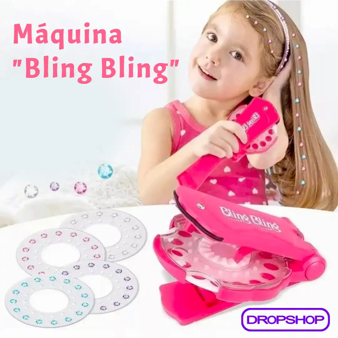 💚 Máquina Grapadora de Cabello 'Bling Bling' © 🎁 [Oferta Navidad] 🎅 [Envío Gratis] 🚛