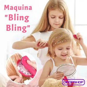 💚 Máquina Grapadora de Cabello 'Bling Bling' © 🎁 [Oferta Navidad] 🎅 [Envío Gratis] 🚛