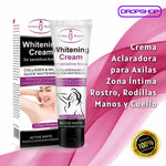 💚 Crema + Jabón Aclarador de Axilas, Zona Íntima, Rostro, Rodillas, Manos y Cuello 'Whitening Cream' [Envío Gratis - Paga en Casa] 🚛