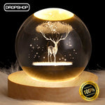 💚 Lámpara 'Crystal Ball' ® 3D 🎁 [Oferta Navidad] 🎅 [Envío Gratis] 🚛