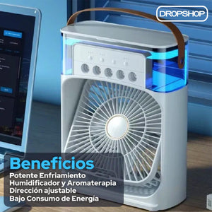 💚 'MINI AIRPOWER' ® Aire Acondicionado ❄️ 2x1 Enfría y Humidifica tu Hogar [Máxima Potencia] Envío Gratis ✅ Paga en Casa 🚛