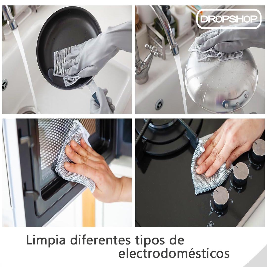 💚 LAVAFULL - PACK DE 5 PAÑOS DE LAVADO CON MÁXIMA RESISTENCIA ® [últimas unidades - envío gratis]