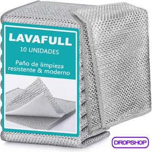 💚 LAVAFULL - PACK DE 5 PAÑOS DE LAVADO CON MÁXIMA RESISTENCIA ® [últimas unidades - envío gratis]