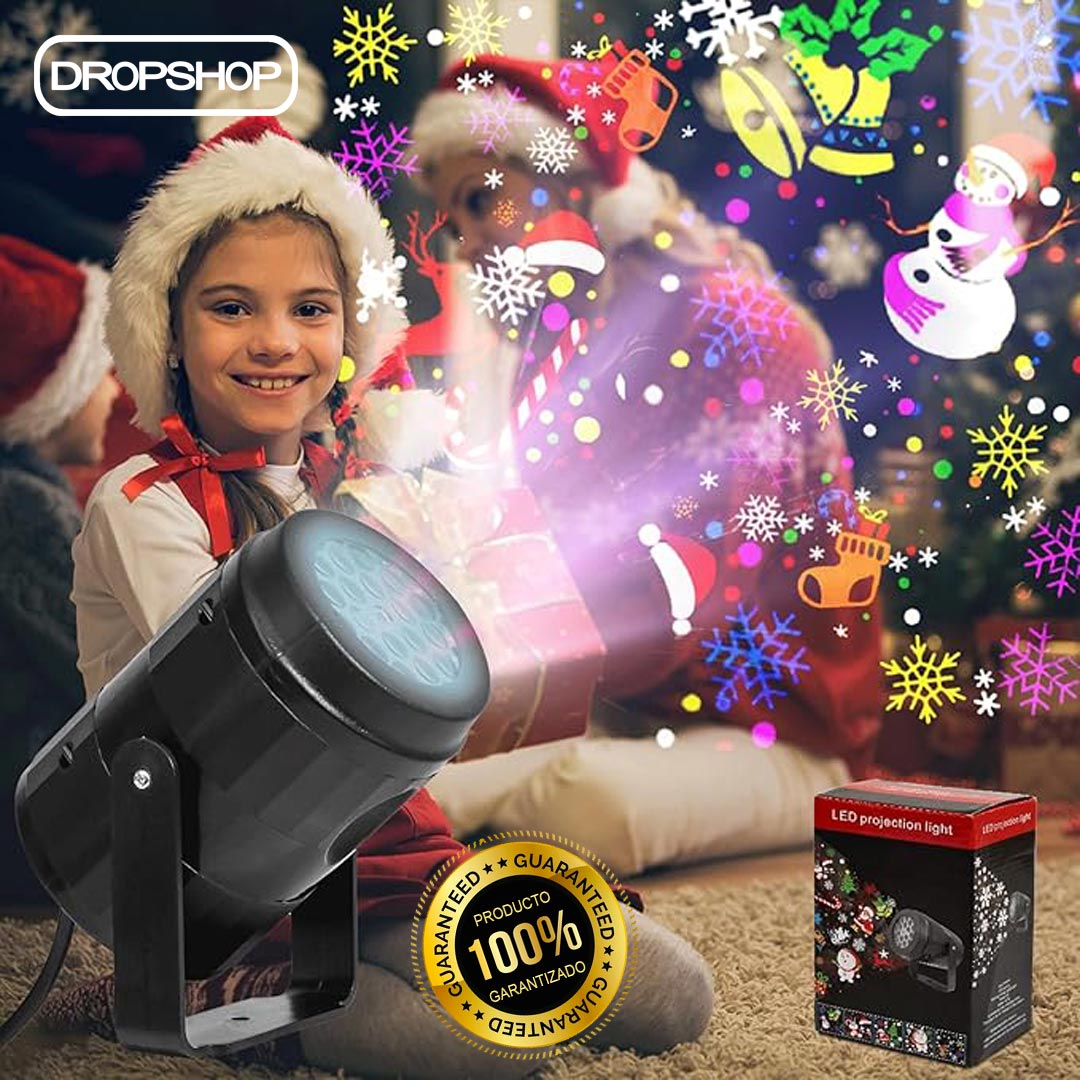 💚 PROYECTOR LASER DE NAVIDAD 🎅🏼 Envío Gratis ✅ Paga en Casa 🚛