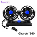 💚 VENTILADOR DOBLE PARA TU AUTO O CAMIÓN [Envío Gratis y Paga en Casa] 🚛