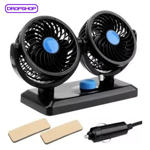 💚 VENTILADOR DOBLE PARA TU AUTO O CAMIÓN [Envío Gratis y Paga en Casa] 🚛