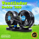 💚 VENTILADOR DOBLE PARA TU AUTO O CAMIÓN [Envío Gratis y Paga en Casa] 🚛